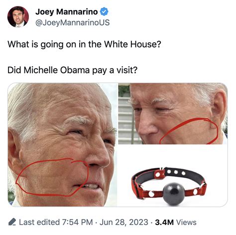 ball gagged twitter|Joe Biden Ball Gag Theory .